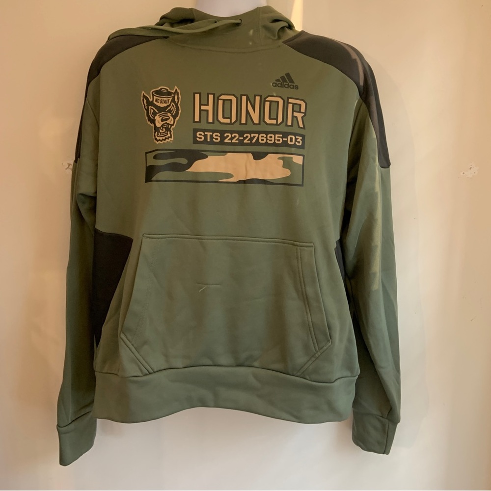 Adidas NC State Wolfpack Military Honor Hoodie